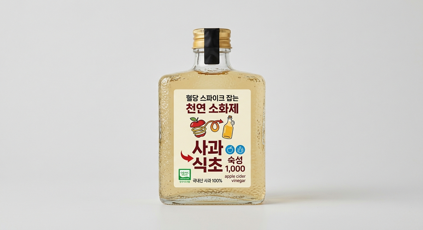 사과 식초 "혈당 스파이크 잡는 천연